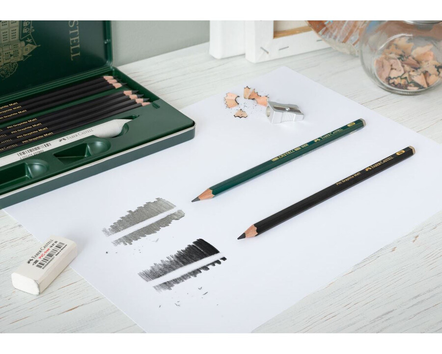 pitt graphite matt set