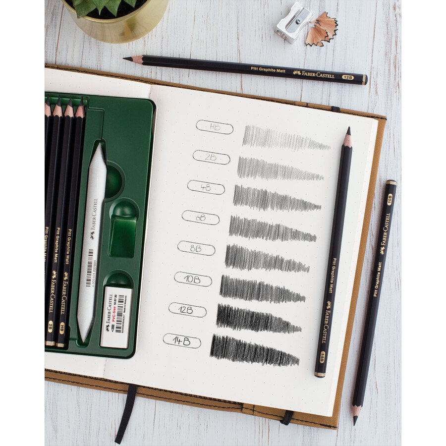 pitt graphite matt set