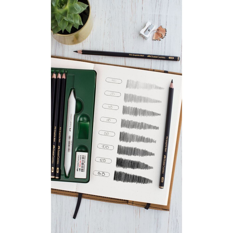 pitt graphite matt set