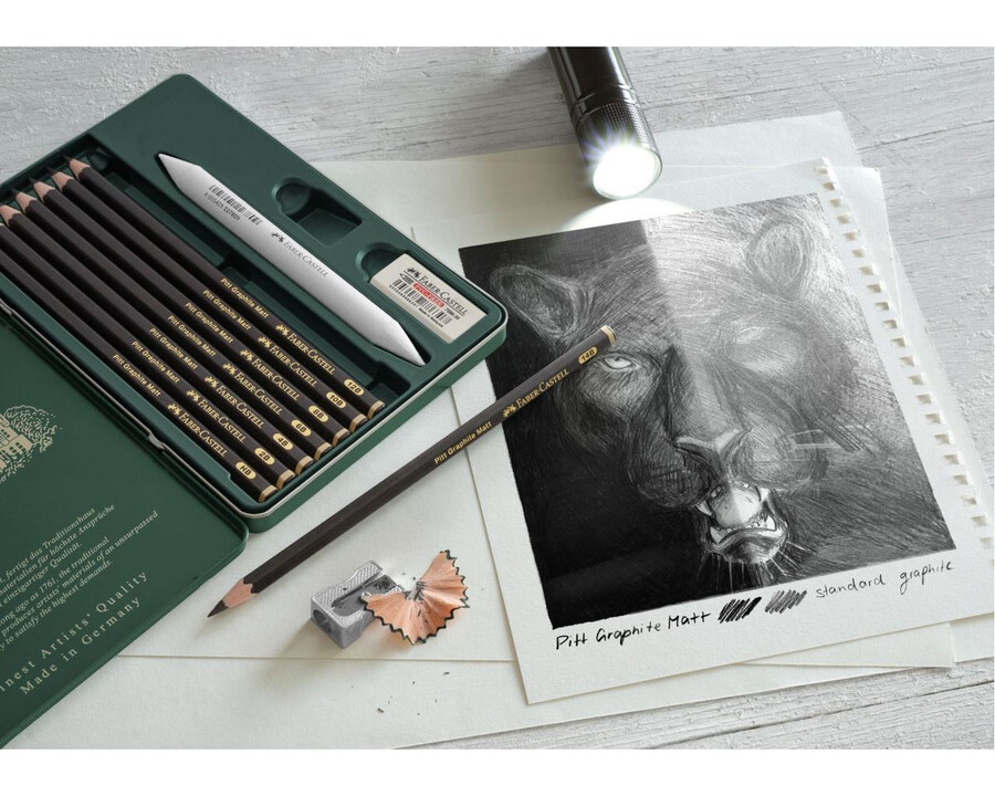 pitt graphite matt set