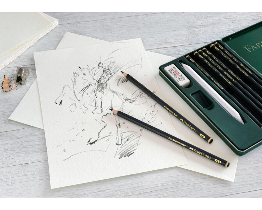 pitt graphite matt set